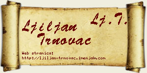 Ljiljan Trnovac vizit kartica